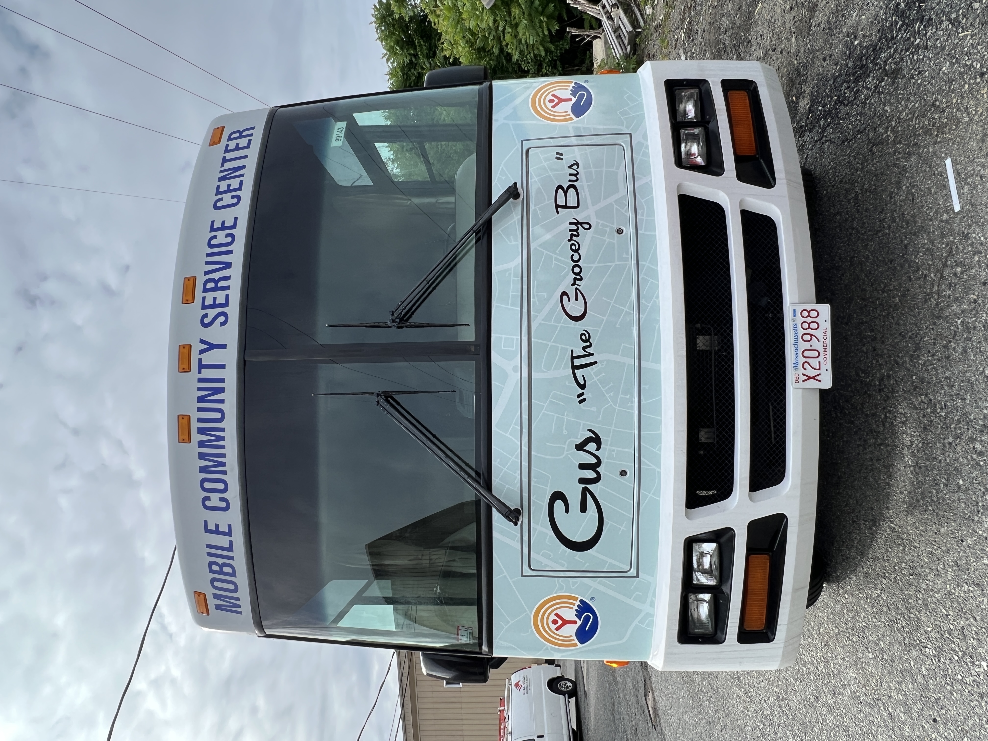 Gus the Grocery Bus front