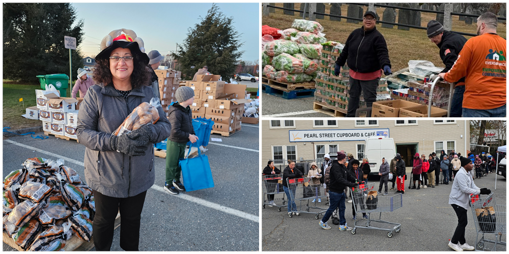 Feed A Family Distribution event