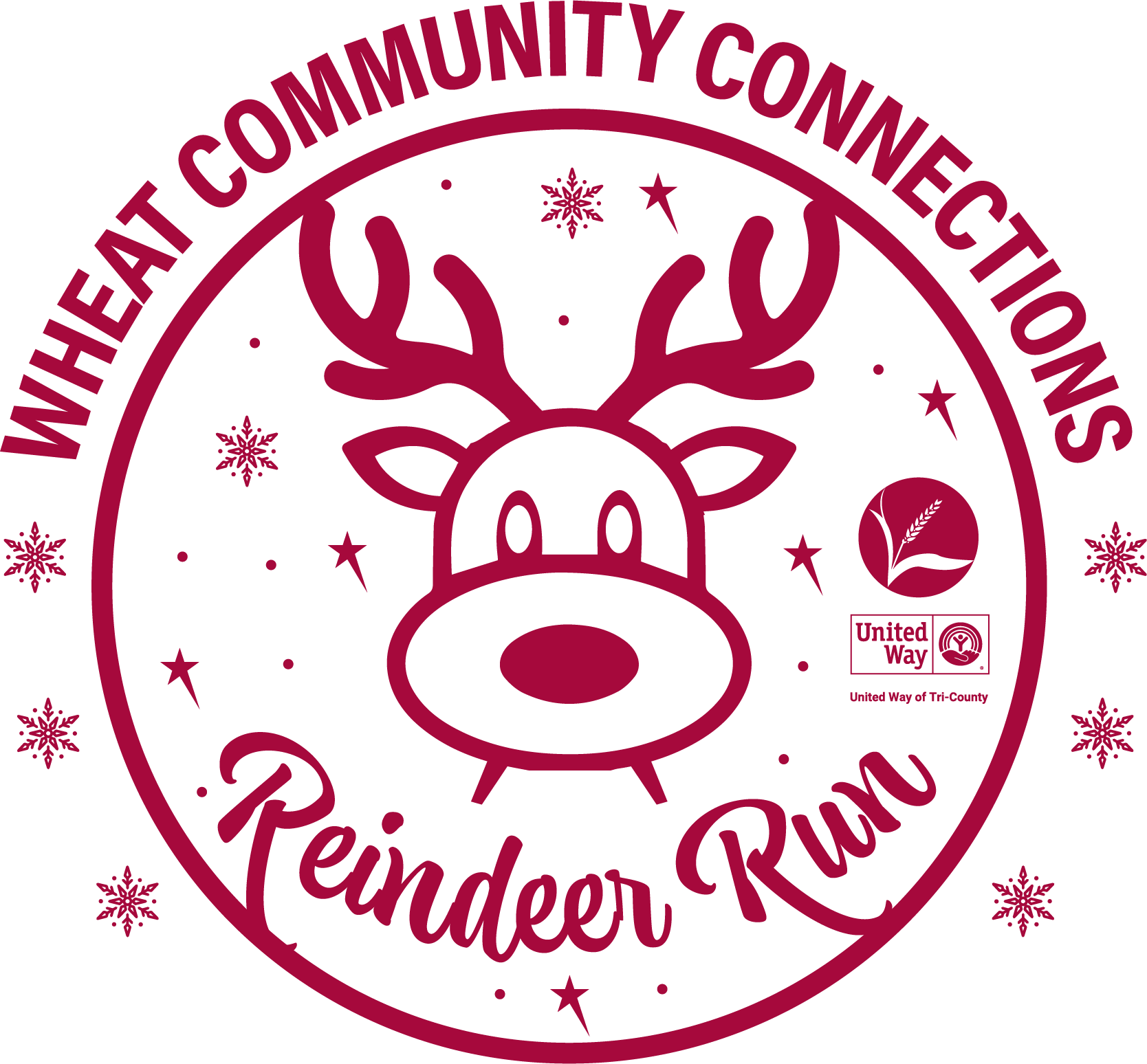 Reindeer Run 5K Logo