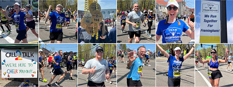 Team Framingham Call2Talk Runners