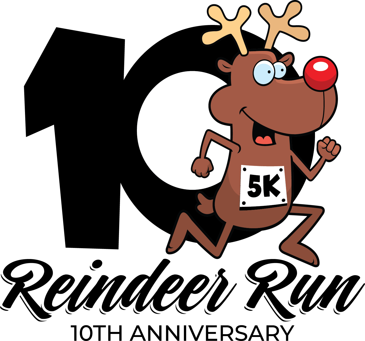 Reindeer Run 5K Logo