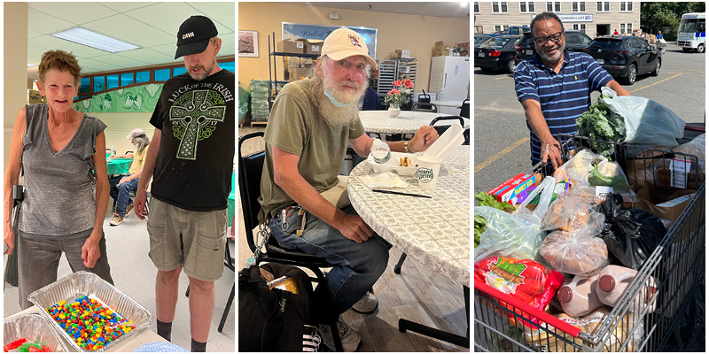 Clients of United Way food pantries and cafés