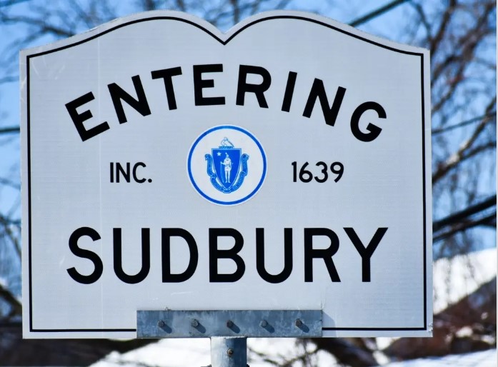 Entering Sudbury, MA