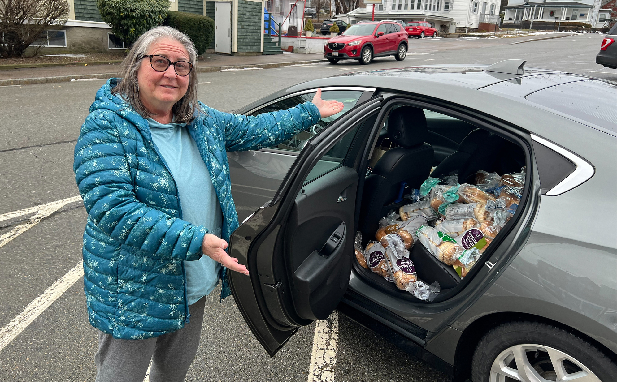 Bread Lady delivers to the Marlborough Community Cupboard