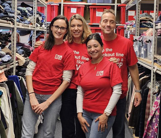 Group of volunteers at MCC