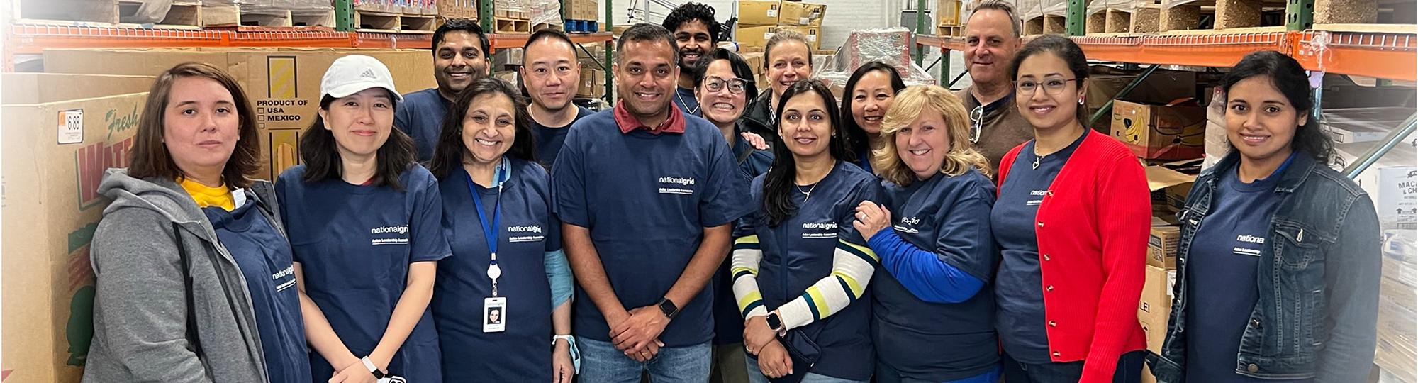 National Grid volunteers