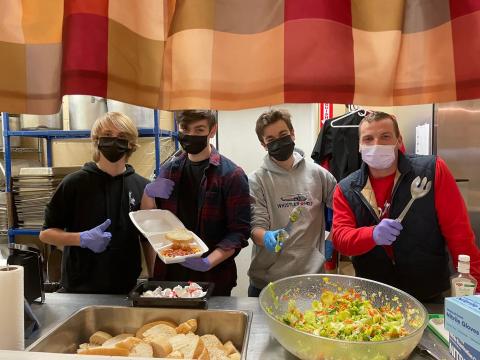 Volunteers at WHEAT