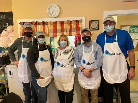 LabCorp Group volunteers at WHEAT